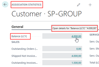 Statistics - Balance