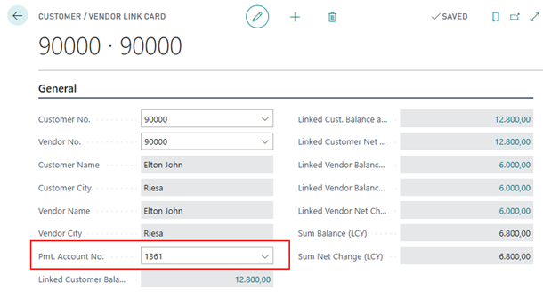 Link Card field