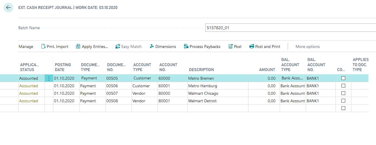 Associations Ext Application I