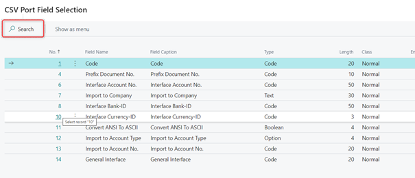 CSVFieldSearch